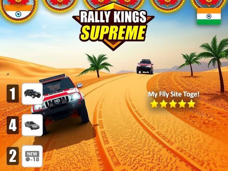 Rally Kings Supreme Diwali Rally Event - Decorated Tracks & Vehicles